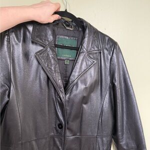 Vintage Darnier Black Leather Jacket
